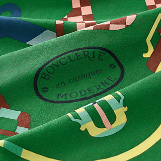 【HERMES】上品☆Bouclerie Moderne en Casaques 大判 スカーフ Bouclerie Moderne en Casaques giant triangle | Hermès